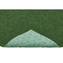 Rasenteppich 'Alteria No. 41' mit Drainage 133 cm x 4 mm grün Meterware