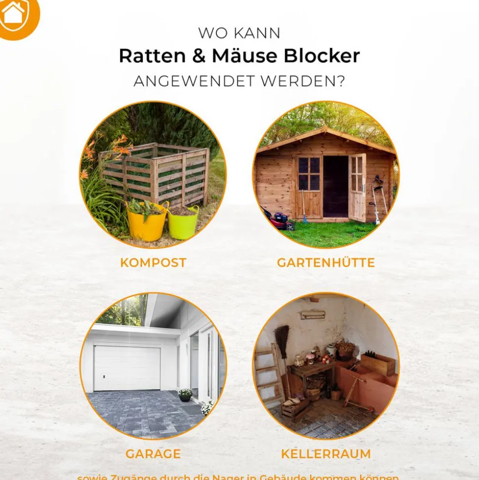 Ratten und Mäuse Blocker 300 g