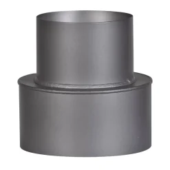 Rauchrohr-Reduzierung dunkelgrau Ø 200/150 x 160 mm