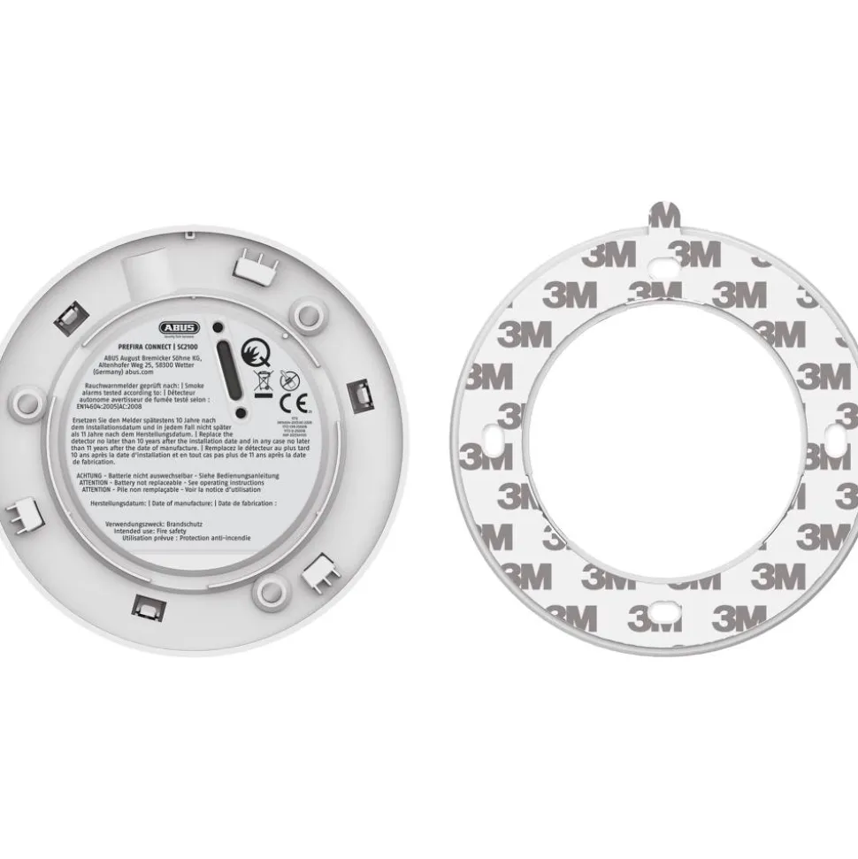 Rauchwarnmelder 'Prefira™ Connect SC2100' weiß Ø 11 cm