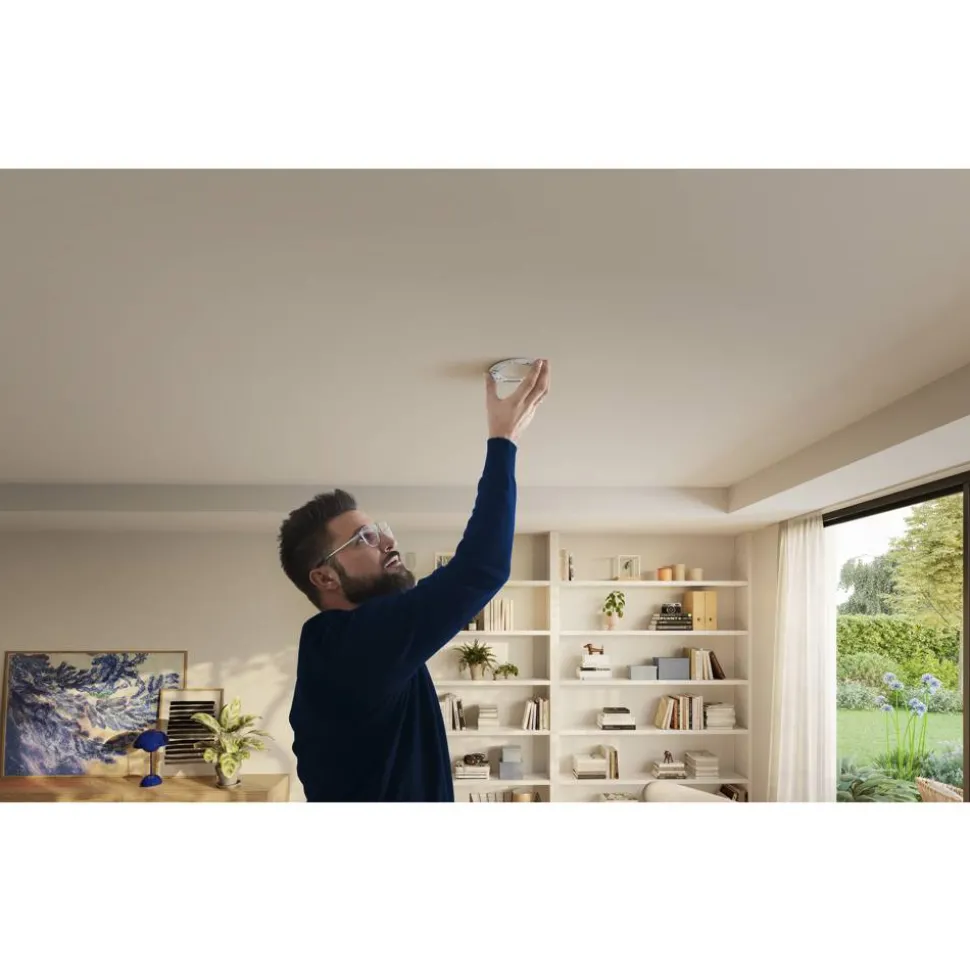Rauchwarnmelder 'Prefira™ Slim SA2100' weiß Ø 11 cm