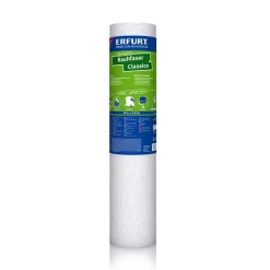Rauhfasertapete 'Classico' weiß 0,53 x 20 m