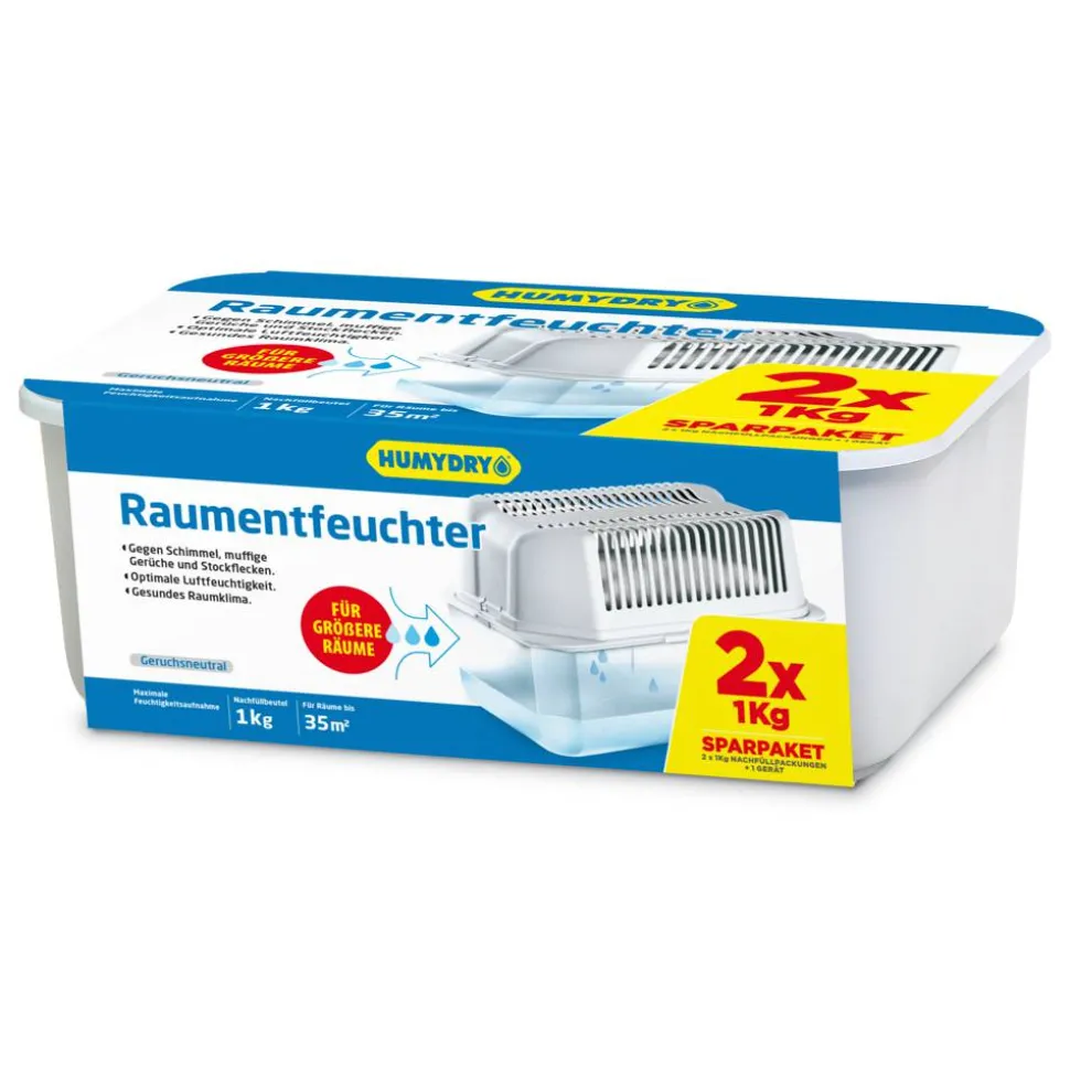Raumentfeuchter 1 kg für 35 m²