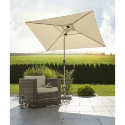 Rechteckschirm 'Cordoba' knickbar 230 x 150 cm