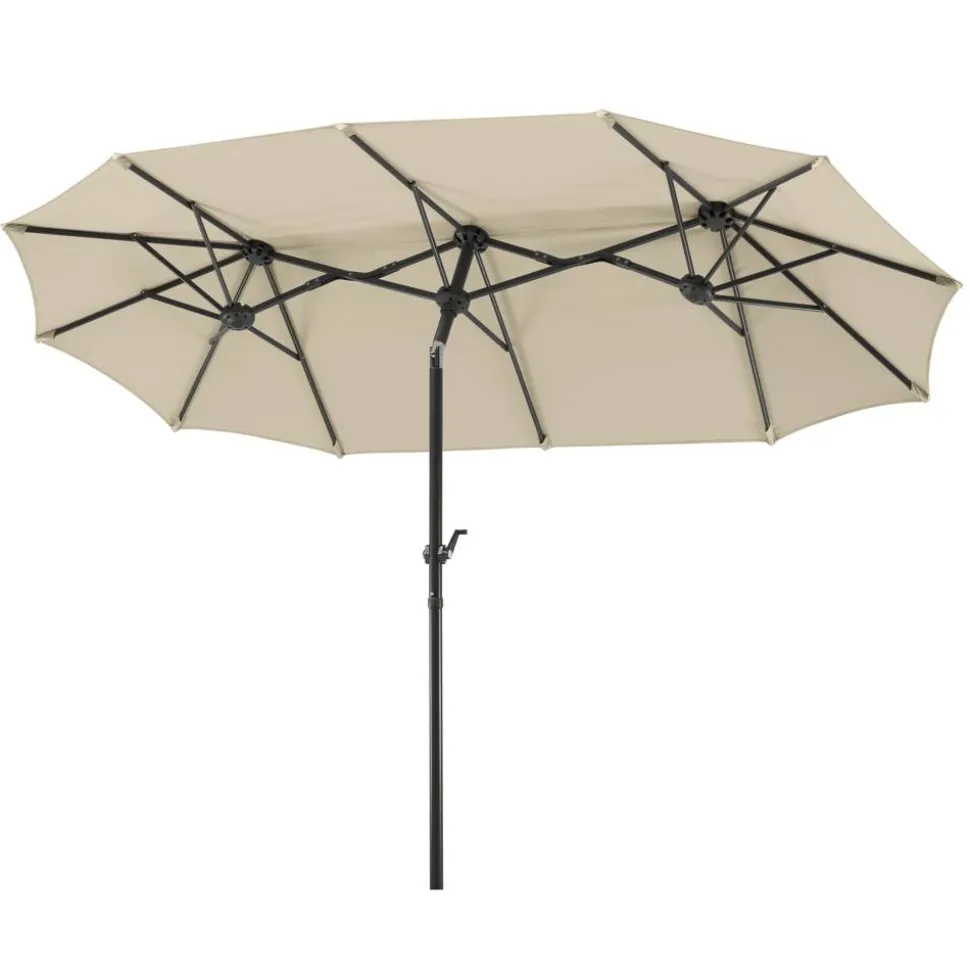 Rechteckschirm 'Salerno' knickbar 300 x 150 cm