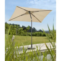 Rechteckschirm 'Sevilla' knickbar 240 x 140 cm