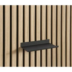 Regal schwarz für Akustikpaneel 20 x 10 cm
