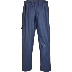 Regenhose marineblau/rot Gr. L