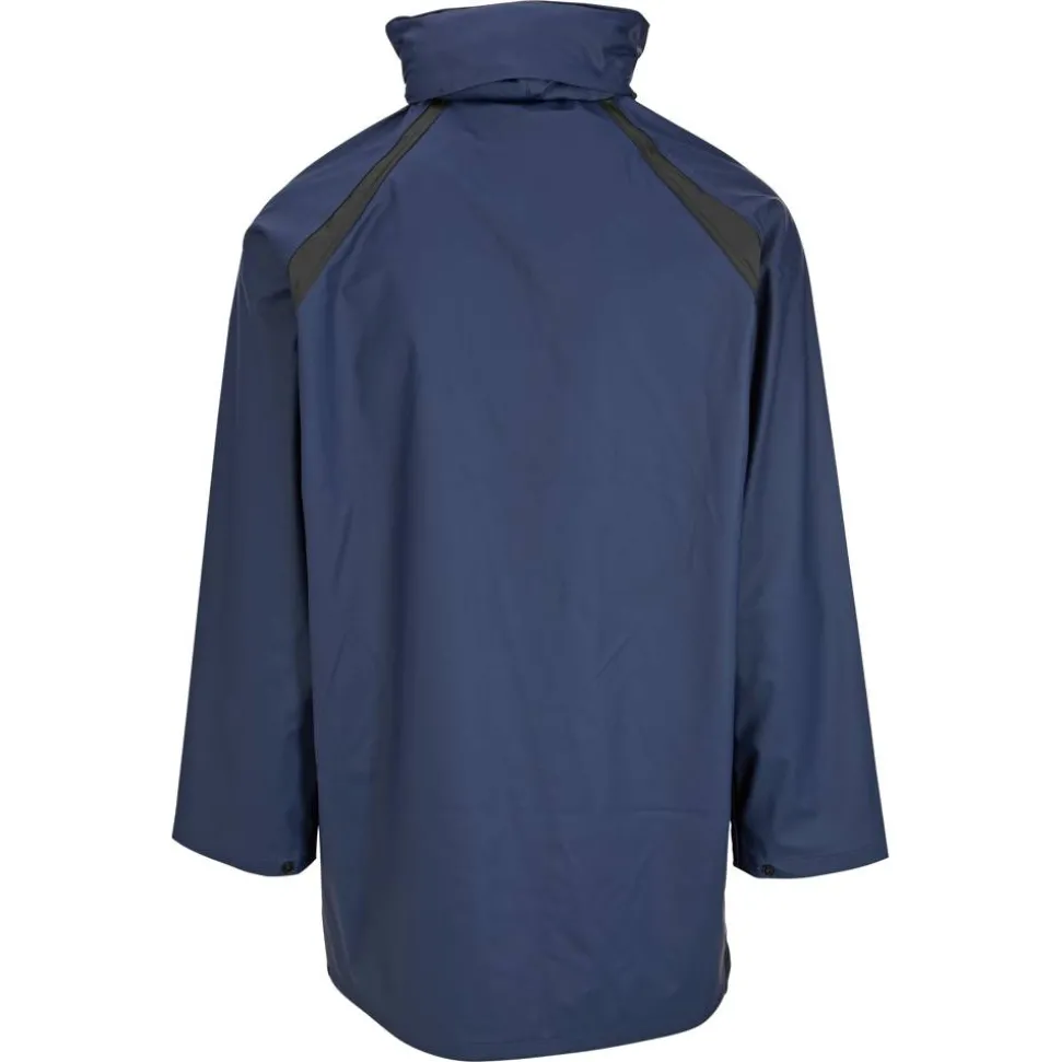 Regenjacke marineblau/rot Gr. XXL