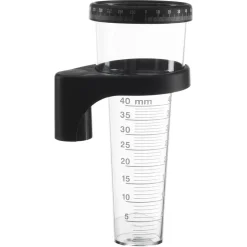 Regenmesser Kunststoff transparent 8,7 x 11,6 x 20,5 cm
