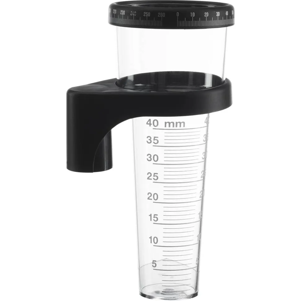 Regenmesser Kunststoff transparent 8,7 x 11,6 x 20,5 cm