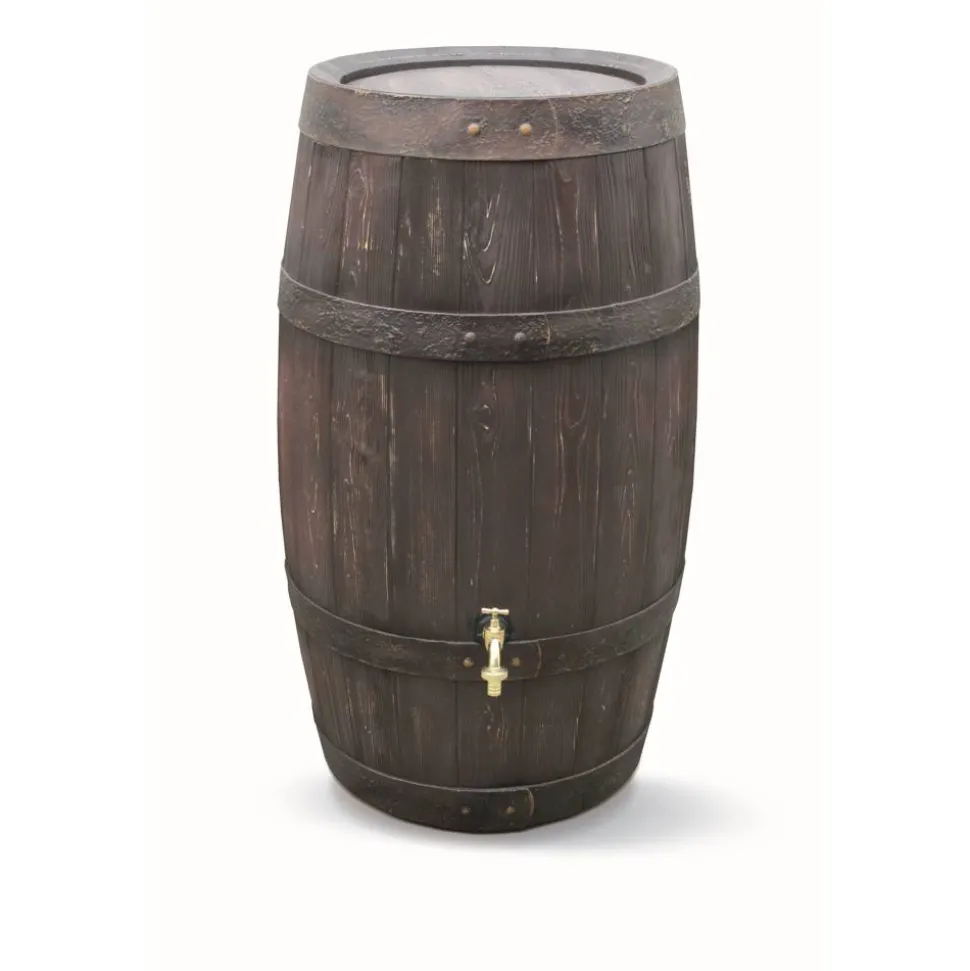 Regentonne 'Barrique' dunkelbraun 250 l