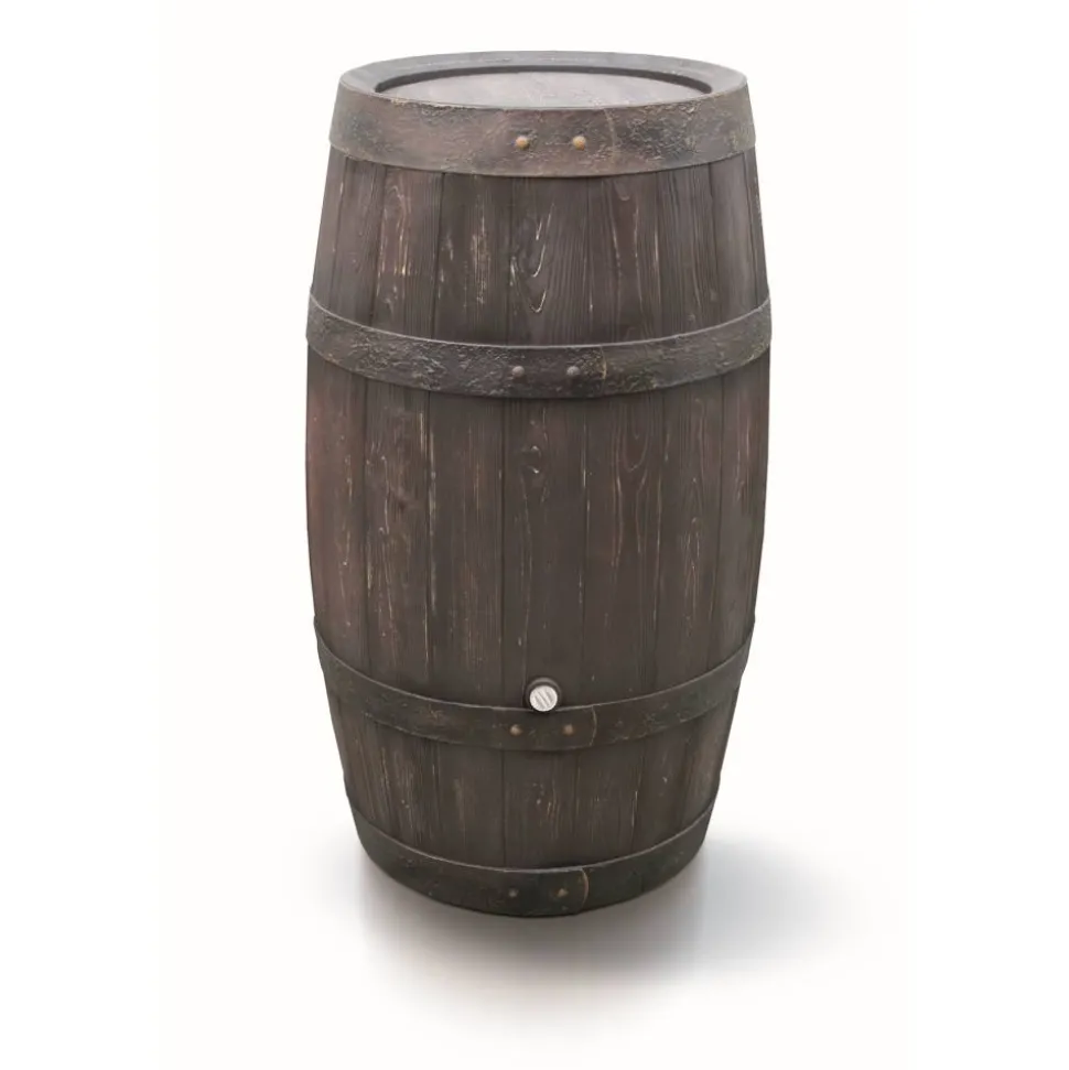 Regentonne 'Barrique' dunkelbraun 250 l