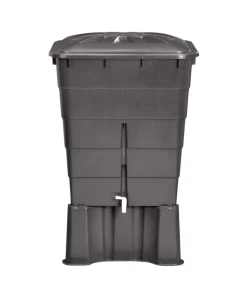 Regentonne 'Basic-Line' graphite grey 300 l mit Hahn