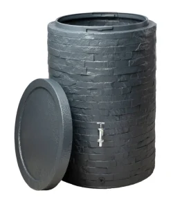 Regentonne 'Muro' graphite grey 420 l