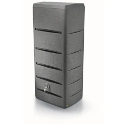 Regentonne 'Tower' granitgrau 260 l