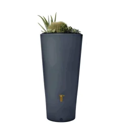 Regentonne 'Vaso' anthrazit 220 l