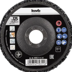 Reinigungsscheibe gekröpft Ø 125 mm