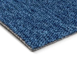Reinkemeier Feinschlingen-Teppich 'Rambo' Blau 4 m