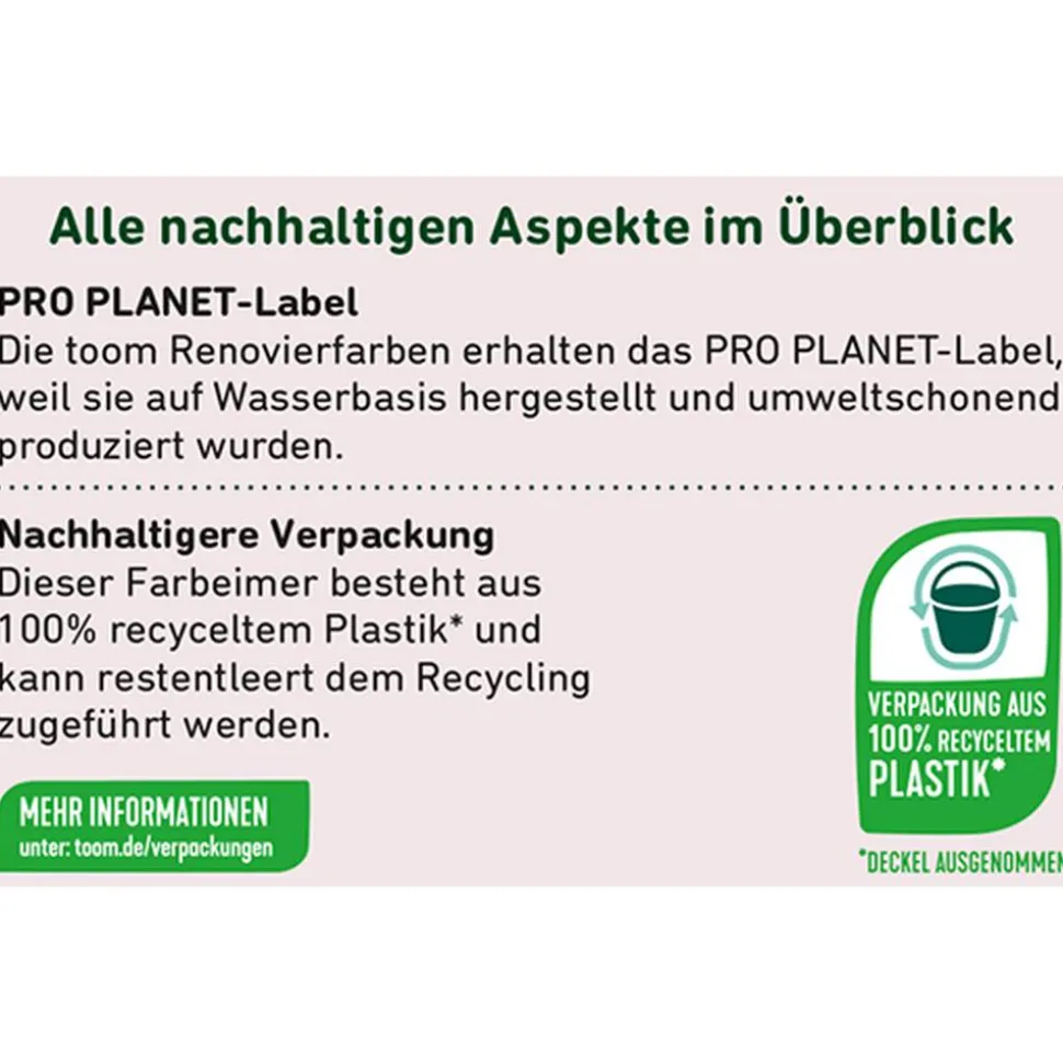 Renovierfarbe für Holzvertäfelungen weiß matt 2,5 l
