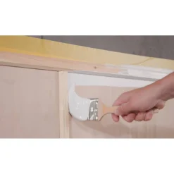 Renovierfarbe für Holzvertäfelungen weiß matt 2,5 l