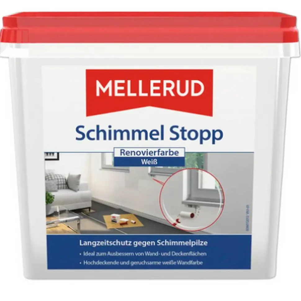 Renovierfarbe weiß 750 ml