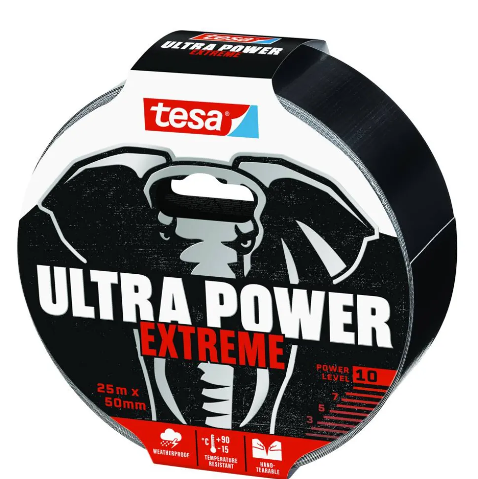 Reparaturband 'Ultra Power Extreme' schwarz 50 mm x 25 m