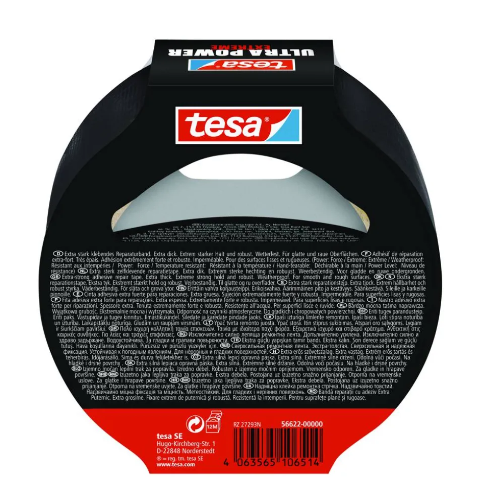 Reparaturband 'Ultra Power Extreme' schwarz 50 mm x 10 m