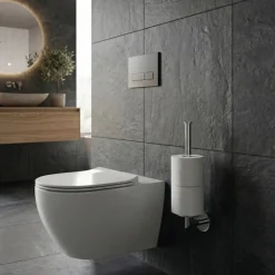Reserve-Toilettenpapierhalter 'Soulution' teleskopierbar verchromt