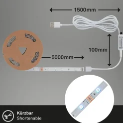 RGB-LED-Streifen 'USB Smart'5 m 7,5 W