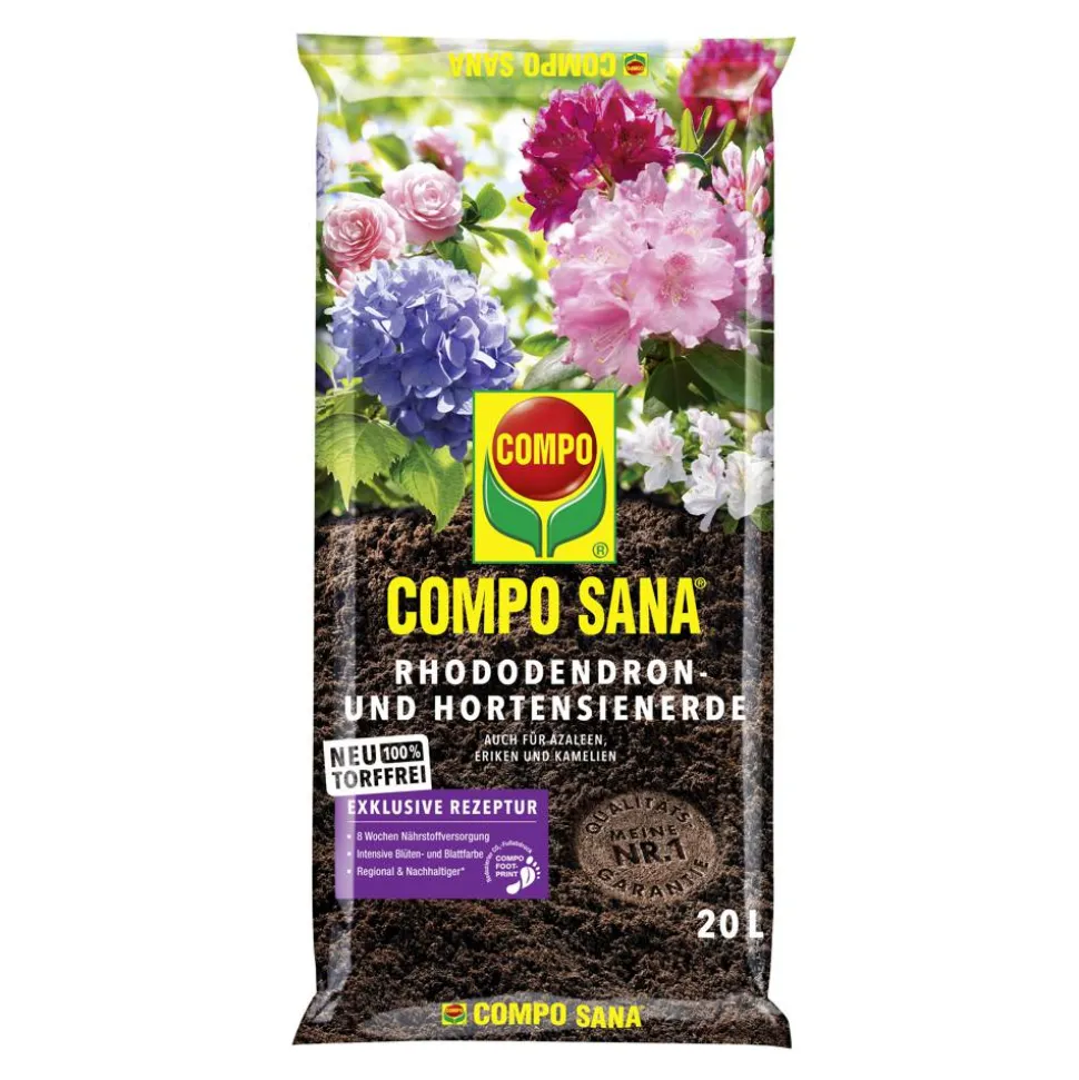Rhododendron- und Hortensienerde 'Compo Sana' 20 l torffrei