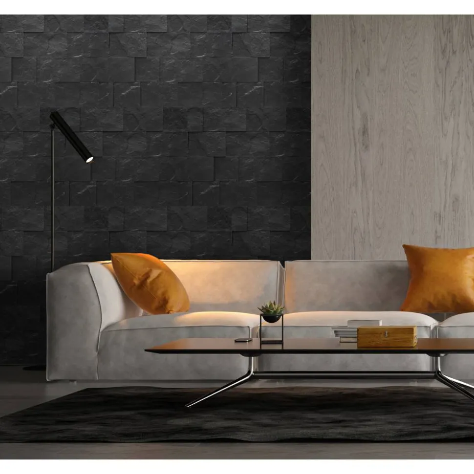 Riemchen 'Maxstone Grand' schwarz