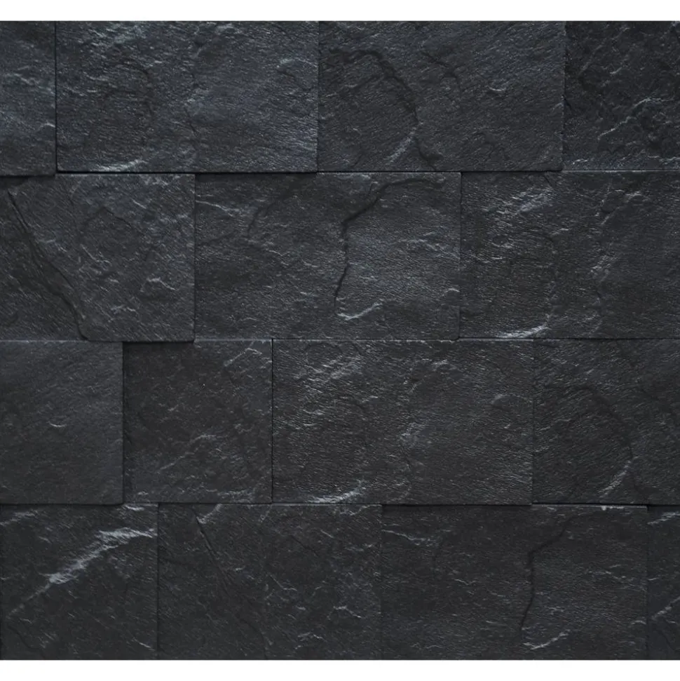 Riemchen 'Maxstone Grand' schwarz