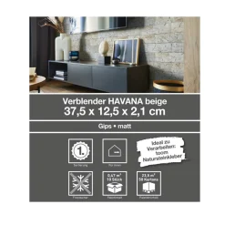 Riemchen 'Maxstone Havanna' beige
