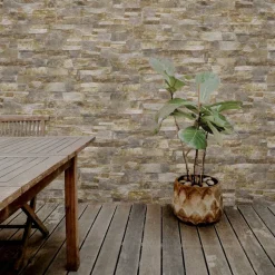 Riemchen 'Maxstone Mavat' braun