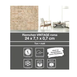 Riemchen 'Vintage' beige