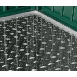 Riffelblech-Boden 'GH2 Typ1' Aluminium 225,7 x 95,5 x 0,5 cm