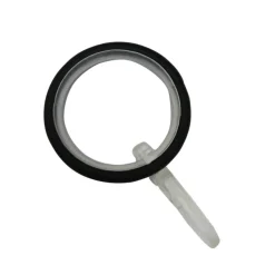 Ringe für Gardinenstange 'Kreta' 10er-Pack, schwarz