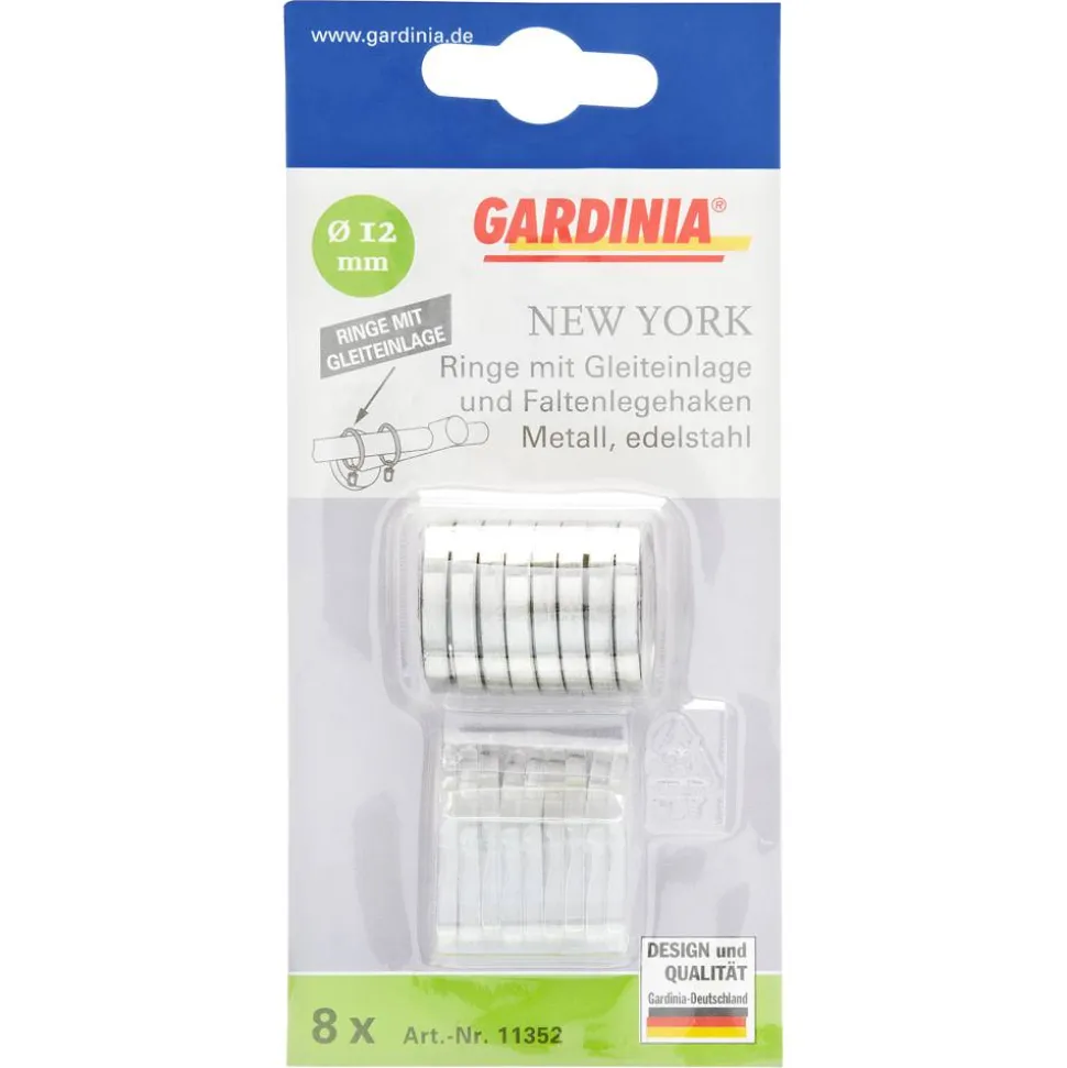 Ringe 'New York' 8 Stück