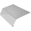 Rinneneinhang ohne Wasserfalz silbern 100 x 12,5 cm