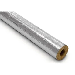 Rohrisolierung 'Wool' Steinwolle Ø 60/20 mm Dämmstärke selbstklebend, 1 m