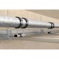 Rohrschelle 'FRS PLUS' 2" Anschlussmutter mit Kombigewinde M8/M10