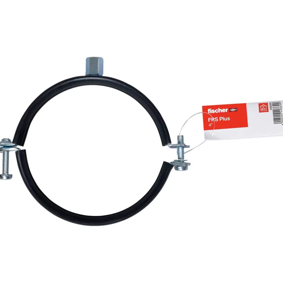 Rohrschelle 'FRS PLUS' 4" Anschlussmutter mit Kombigewinde M8/M10