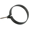 Rohrschelle mit Ringschraube RG 50 braun 2 Stück