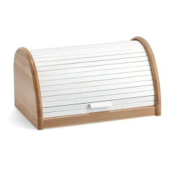 Rollbrotkasten weiß 39 x 21 x 25 cm