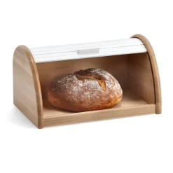 Rollbrotkasten weiß 39 x 21 x 25 cm