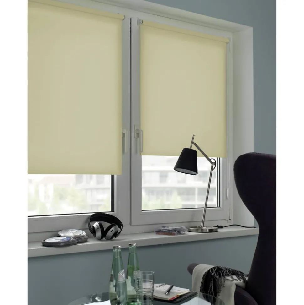 Rollo beige 75 x 150 cm 2-teilig