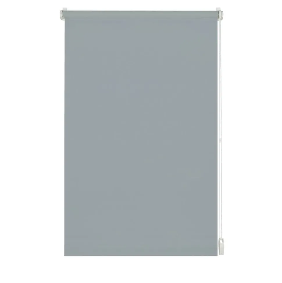 Rollo 'EasyFix' rauchblau 120 x 150 cm
