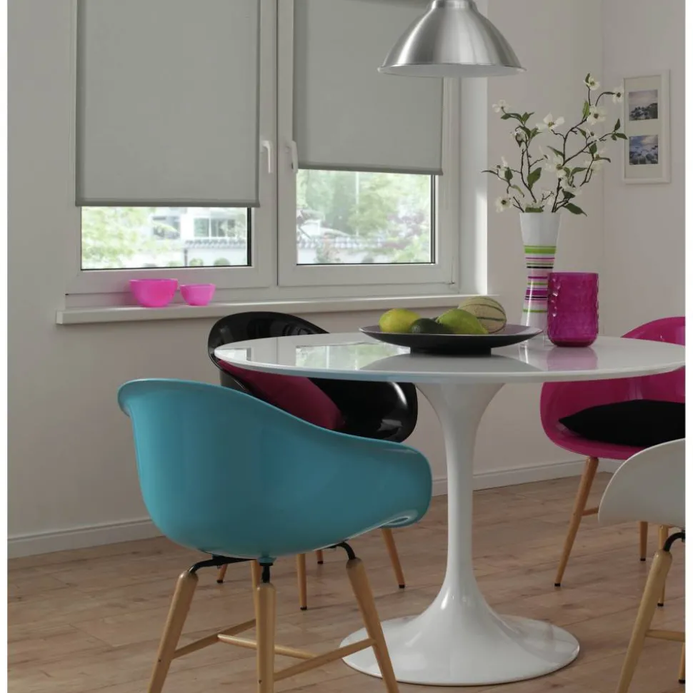 Rollo grau 75 x 150 cm 2-teilig