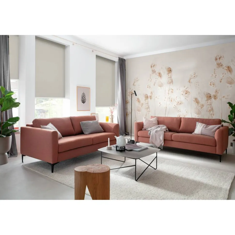 Rollo 'Tizia SW' beige 120 x 150 cm